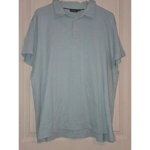 Men's Apt 9 Essential Polo Light Blue Size XL Short Sleeve